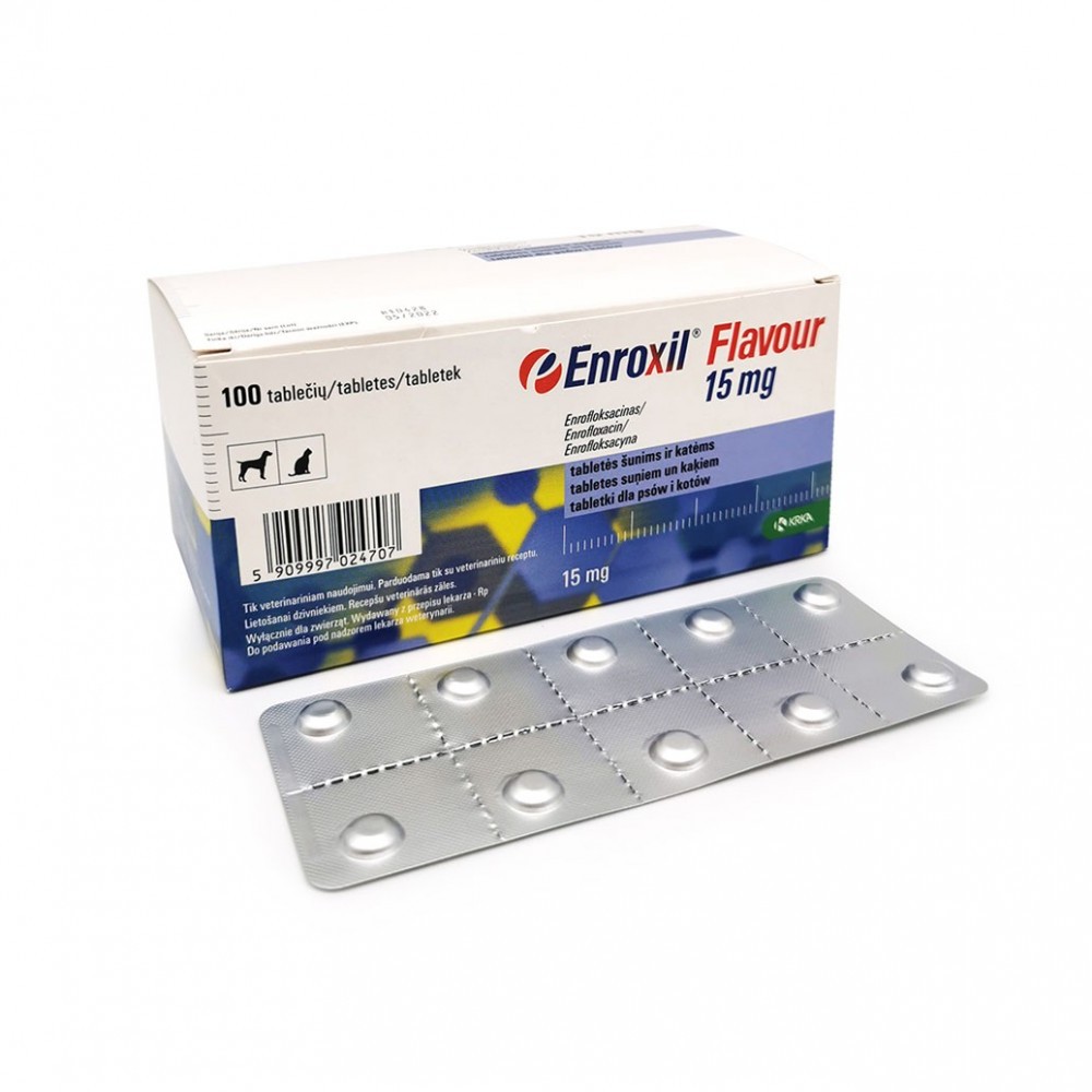 ENROXIL FLAVOUR 15mg (1 tableta)